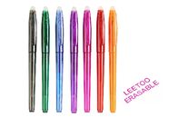20 kolorów chowany tarcia Clicker Pen 0.5mm / 0.7mm