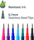 Wkład nietoksyczny Assorted Ink Easy Erase Friction Ball 0,5
