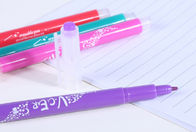 Długopis wrażliwy na ciepło 12 kolorów, automatyczny długopis znikający