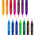 Wysokiej jakości wysuwany długopis żelowy z chowanym tarciem gotowy do wysyłki do użytku w szkole / biurze