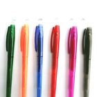 Gładkie pisanie 0,7 mm kasowalne kolorowe długopisy do szkoły