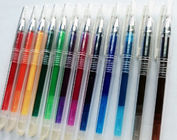 Gładkie pisanie 20 kolorów Wymazywalny żelowy długopis z tarciem