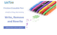 Plastikowy wrażliwy na ciepło 12 kolorów długopis cierny 0,5 czarny niebieski