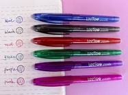 Wymazywalny długopis żelowy Clicker z miękkim gumowym uchwytem z doskonałym atramentem Colos