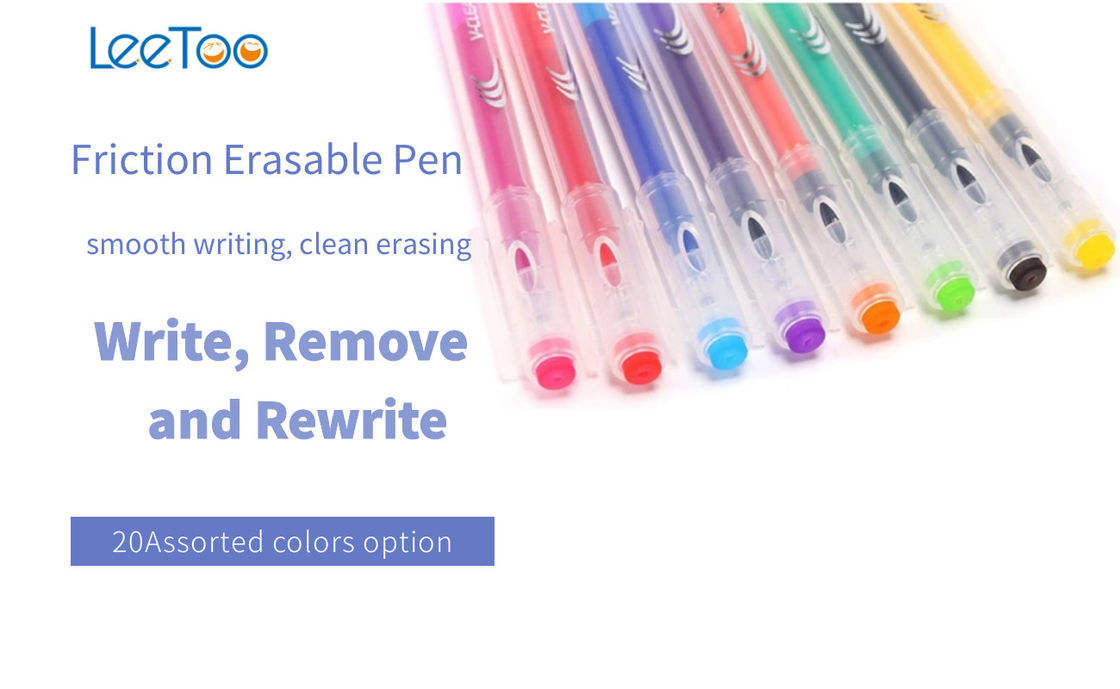 Długopis z możliwością wymazywania z tworzywa sztucznego w kolorze DIY