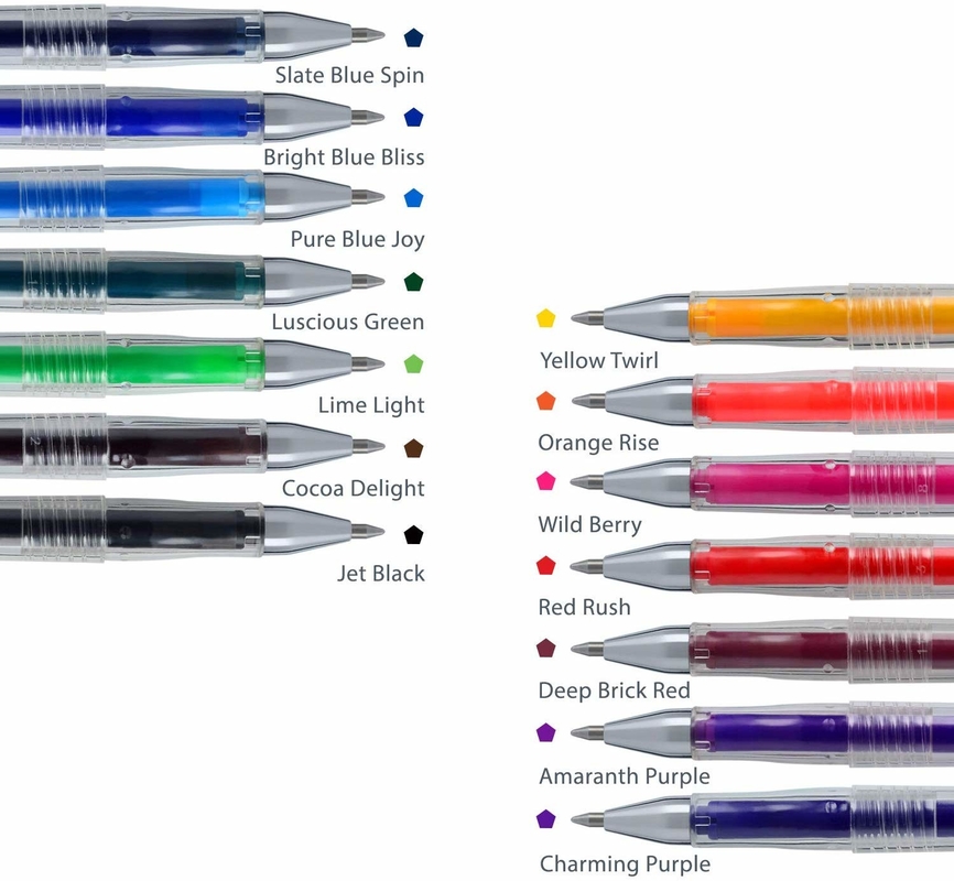 Fine Point Assorted Color Thermo Sensitive Ink Friction Gel Pen